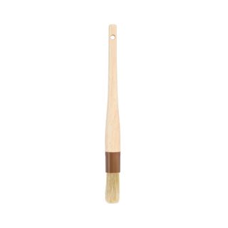 PASTRY BRUSH RUBBER WOOD HANDLE RND 30MM