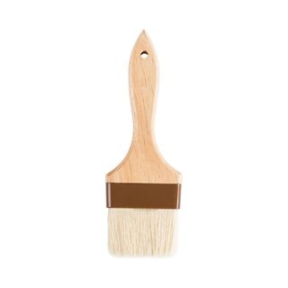 PASTRY BRUSH RUBBER WOOD HANDLE 75MM