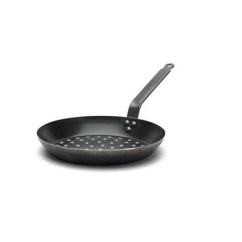 BLUESTEEL VEGGIE&CHESTNUT PAN #OUTDOOR