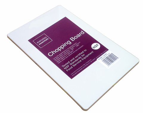 EE CHOPPING BOARD SML WHITE 255X165X13