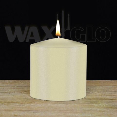 75x75mm UNWRAPPED CYLINDER -CREAM