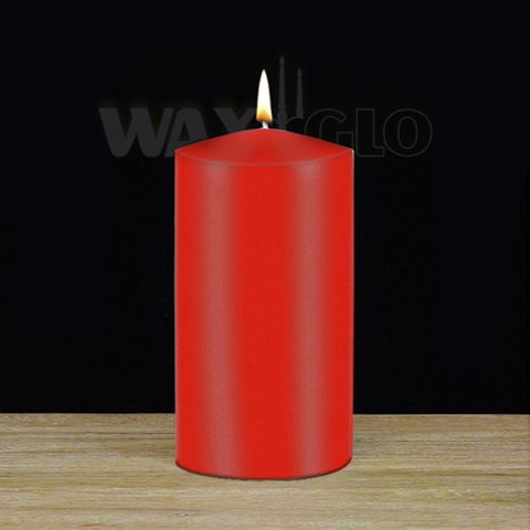 75X150MM UNWRAPPED CYLINDER -RED