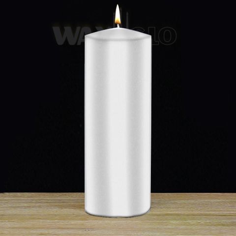 75x225mm UNWRAPPED CYLINDER -WHITE