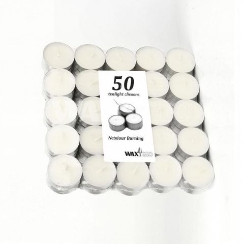 4HR TEALIGHT CANDLES -16 X BAG 50