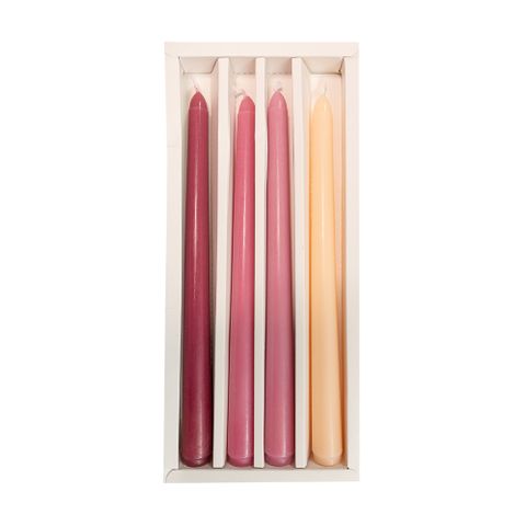 250MM GRADIENT TAPER PINK (4 PK)