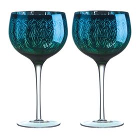 Artland Peacock Gin Glass