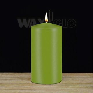Unwrapped Cylinder Candles