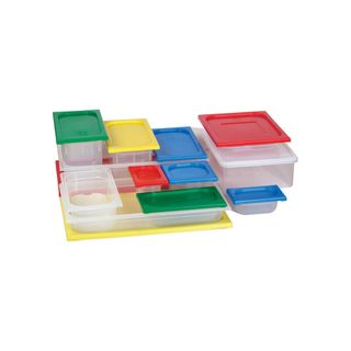 Polyprop Lid 1/9 Size Red