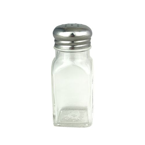 Salt & Pepper 60ml Glass Square Ea
