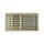 Laguiole Design Knives Set 6 Satin