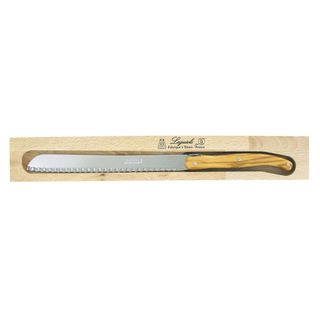 Laguiole Bread Knife Olive Wood