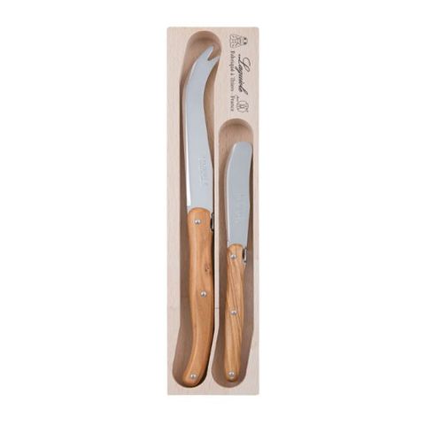 Verdier Cheese Knife/spreader 2pc Wood