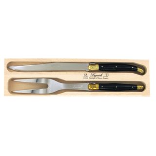 Laguiole Carving Set Brass