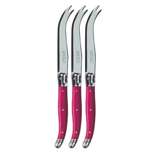 Verdier Cheese Knife Single Fuchsia (3)