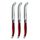 Laguiole Cheese Knife Single Red (3)