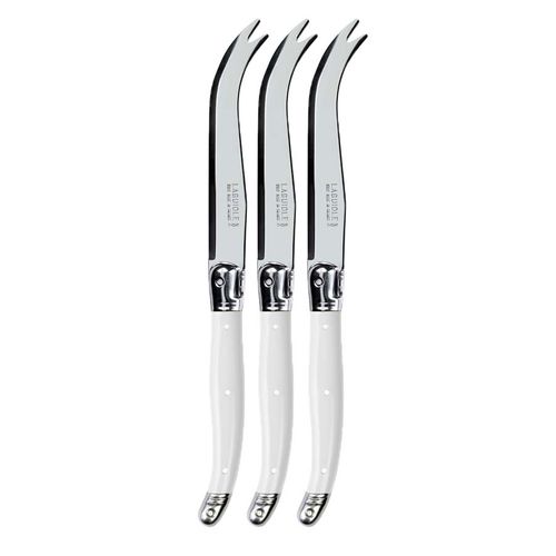 Laguiole Cheese Knife Single White (3)