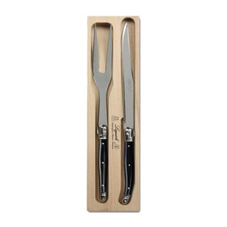 Laguiole Carving Set Black