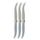 Laguiole Cheese Knife Single Mouse Gry(3