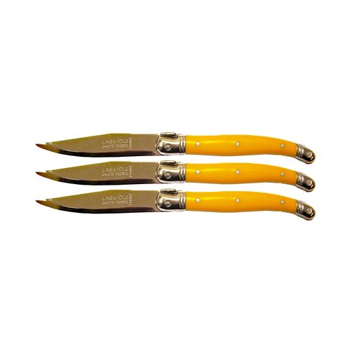 Laguiole Fruit Knife Saffron (3)