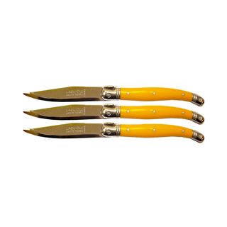 Laguiole Fruit Knife Saffron (3)