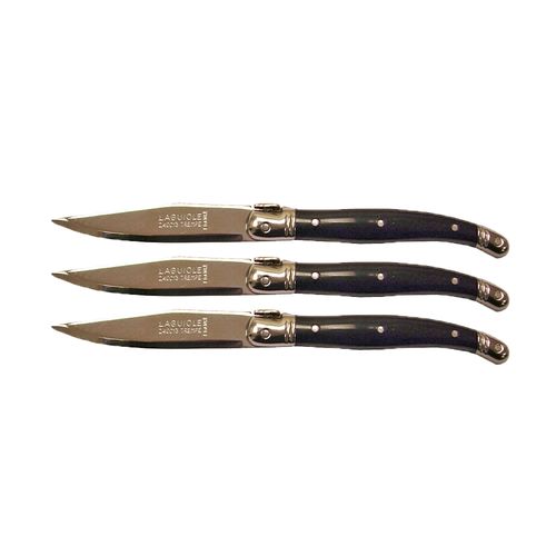 Laguiole Fruit Knife Black (3)
