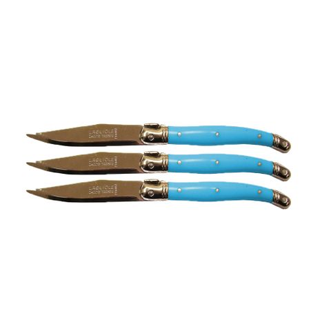 Laguiole Fruit Knife Blue (3)