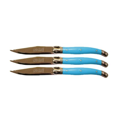 Laguiole Fruit Knife Blue (3)