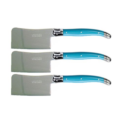 Laguiole Cheese Cleaver Blue (3)