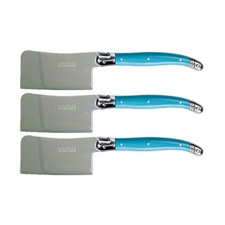 Laguiole Cheese Cleaver Blue (3)