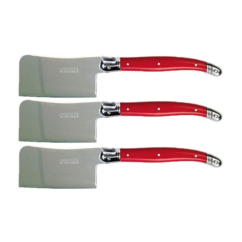 Laguiole Cheese Cleaver Bright Red (3)