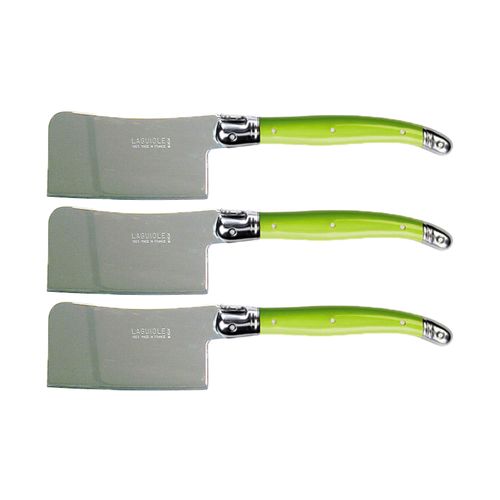 Laguiole Cheese Cleaver Green (3)
