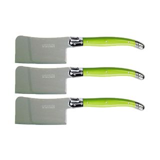 Laguiole Cheese Cleaver Green (3)
