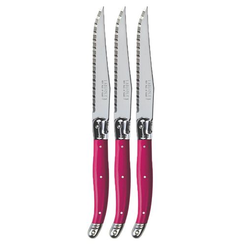 Laguiole Refill Steak Knife Fuchsia(3)
