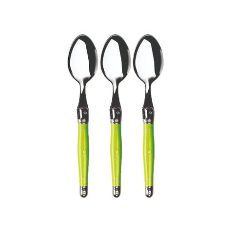Laguiole Refill Teaspoon Green (3)