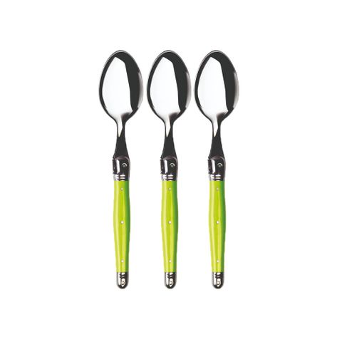 Laguiole Refill Teaspoon Green (3)