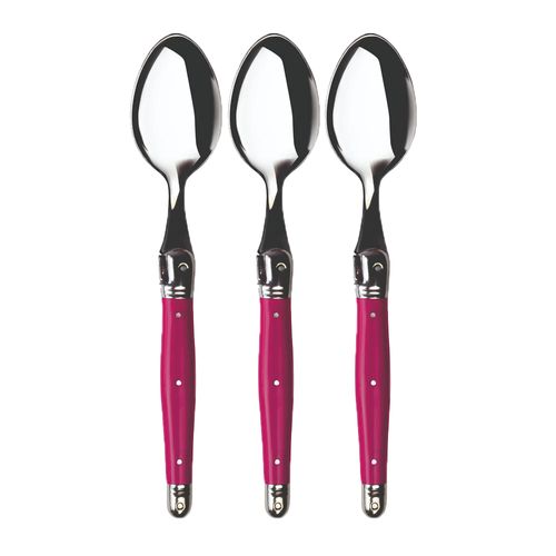 Laguiole Refill Dessert Spoon Fuchsia(3)