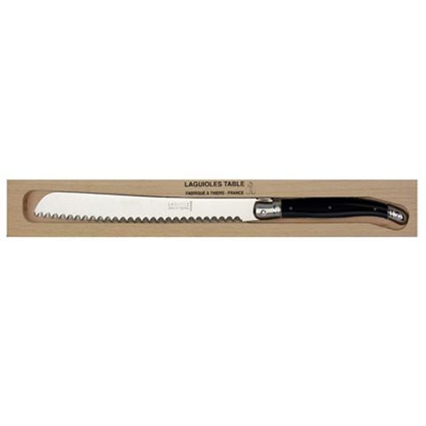 Laguiole Bread Knife Black