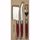 Laguiole Cheese Set Red 3pc