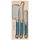 Laguiole 3 Pc Cheese W B/k Teal