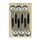 Laguiole Soup Spoon Black 6pc Set