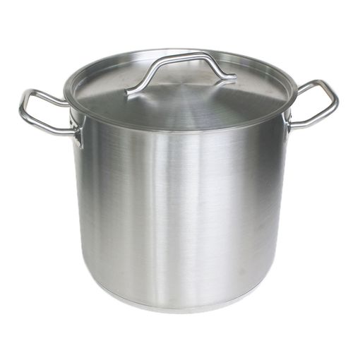 Stockpot Ss 16ltr +lid Induction