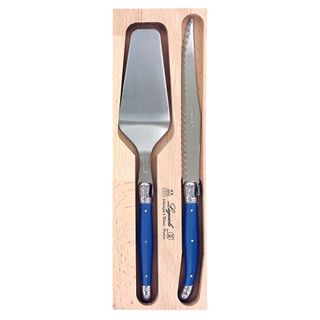 Laguiole Cake Slice Server Set Navy