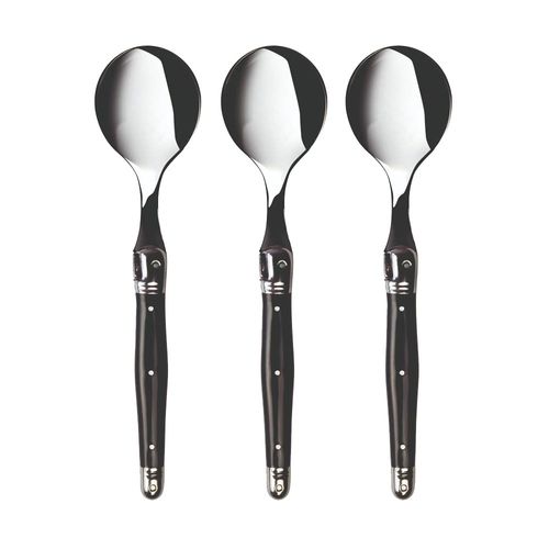 Laguiole Soup Spoon Black (3)