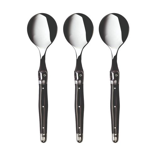 Laguiole Soup Spoon Black (3)