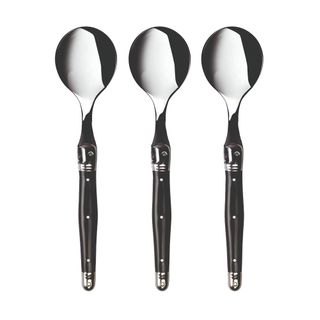 Laguiole Soup Spoon Black (3)