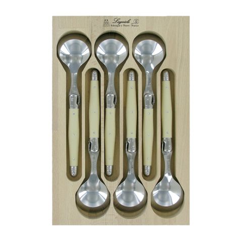 Verdier Soup Spoon Ivory 6pc Set