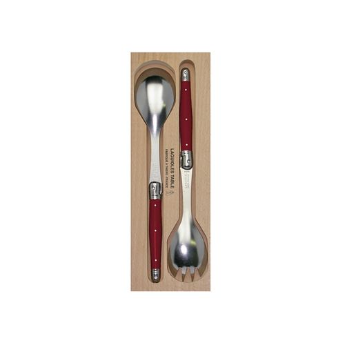 Laguiole Salad Set Red