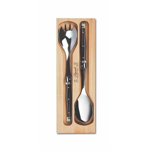 Laguiole Salad Set Black
