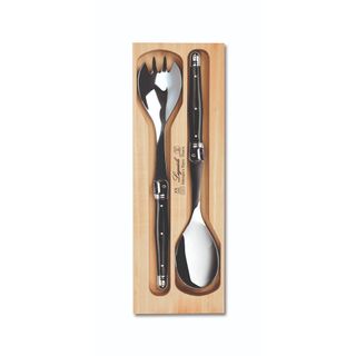 Laguiole Salad Set Black
