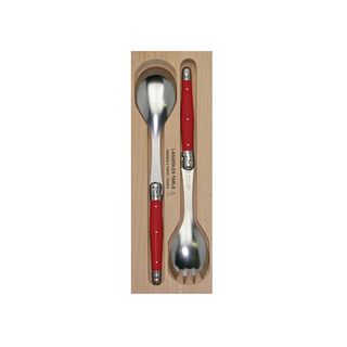 Laguiole Salad Set Bright Red